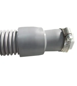 Ensemble avec boyau de 50 pi et adaptateurs pour prolonger l’entrée d’air des pompes Allegro RA9806, RA9821 et RA9832.