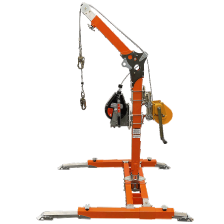 Devit confined Space Kit: Tripod, 3-Way 60' (18 M) WINCH, 65' 