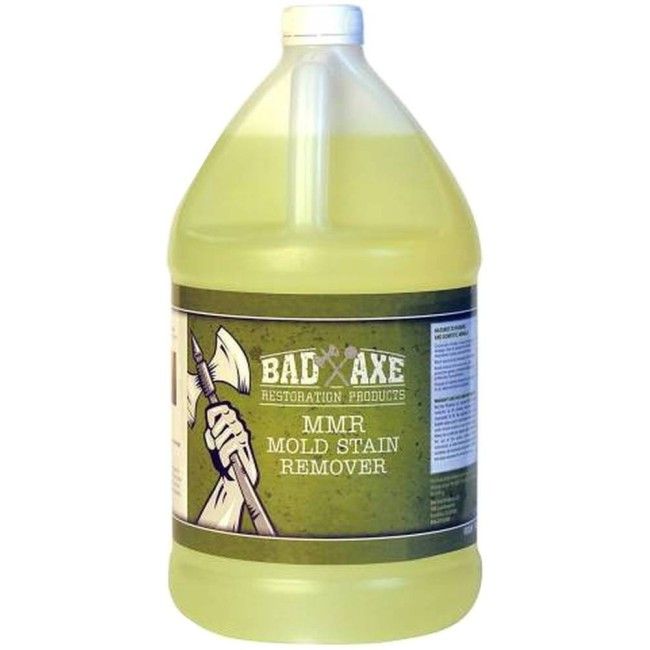 Détachant ultra-puissant MMR à base d’hypochlorite de sodium pour éliminer les taches de moisissures. 1 gal US/bouteille Détachant ultra-puissant MMR à base d’hypochlorite de sodium pour éliminer les taches de moisissures. 1 gal US/bouteille