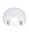 3M spare clear lens assembly for 3M series 6000 full facepiece respirators, 1 unit.