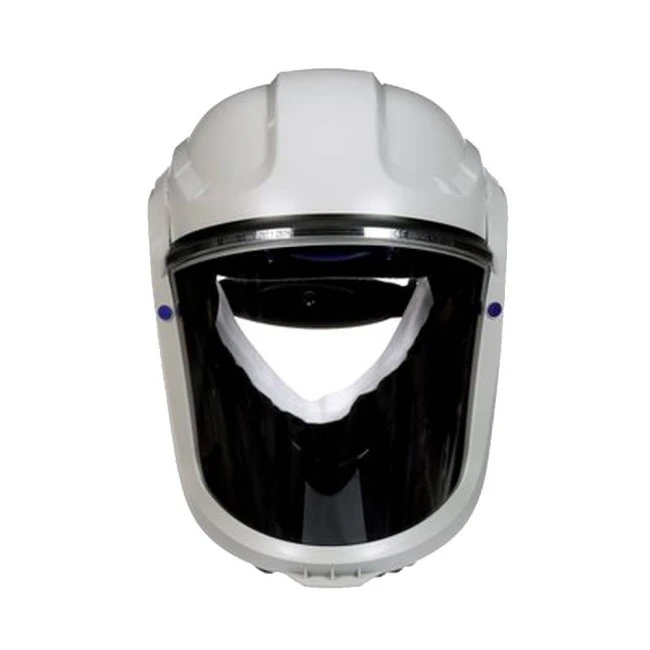 Partie faciale 3M avec casque dur de base pour les systèmes de protection respiratoire de 3M. Facteur de protection de 25. Partie faciale 3M avec casque dur de base pour les systèmes de protection respiratoire de 3M. Facteur de protection de 25.