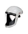 Partie faciale 3M avec casque dur de base pour les systèmes de protection respiratoire de 3M. Facteur de protection de 25.