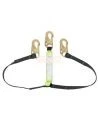 Peakworks Y-lanyard with shock pack, polyester webbing, 200-350 lb