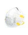 3M N95 particulate respirator for protection from solids & non-oil based liquids particles.