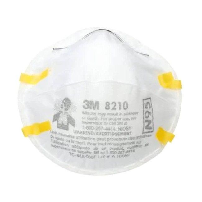 Masque respiratoire N95, de 3M. Efficace contre particules solides & liquides non huileuses. Masque respiratoire N95, de 3M. Efficace contre particules solides & liquides non huileuses.