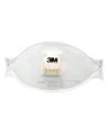 Masque respiratoire N95 avec valve de 3M. Efficace contre particules solides & liquides sans huile. Vendu par boite de 10 unités