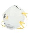 Masque respiratoire N95 avec valve de 3M. Efficace contre particules solides & liquides sans huile. Vendu par boite de 10 unités