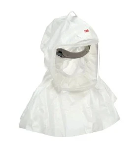 Cagoule blanche M/L de série S de 3M pour système de protection respiratoire en milieu pharmaceutique, médical & agroalimentaire