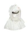 Cagoule blanche M/L de série S de 3M pour système de protection respiratoire en milieu pharmaceutique, médical & agroalimentaire