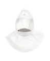 3M white polypropylene S-series spare hooded facepiece compatible with RS950 head harness for respiratory protection. One size.