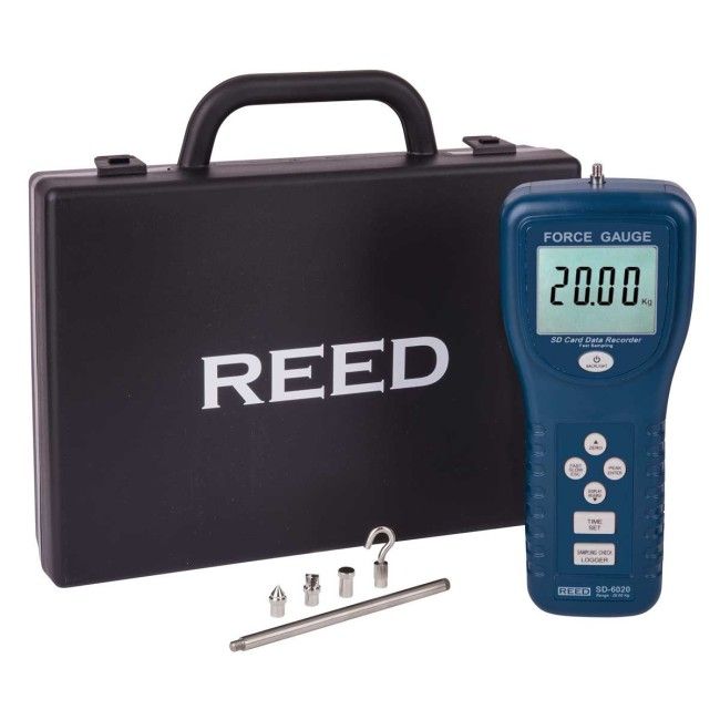 Force gauge measuring tension & compression. Measuring capacity: 20kg ...