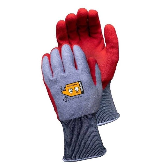 Gant d’hiver anti-coupure A4 enduits de mousse de nitrile avec membrane imperméable Gant d’hiver anti-coupure A4 enduits de mousse de nitrile avec membrane imperméable