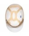 White NORTH helmet 4 points