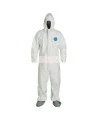 Disposable TYVEK400 coverall with hood and boot, box/25 unit