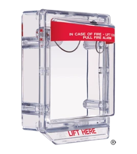 Couvercle Stopper II sans alarme locale, mais avec instructions en anglais pour station manuelle en surface