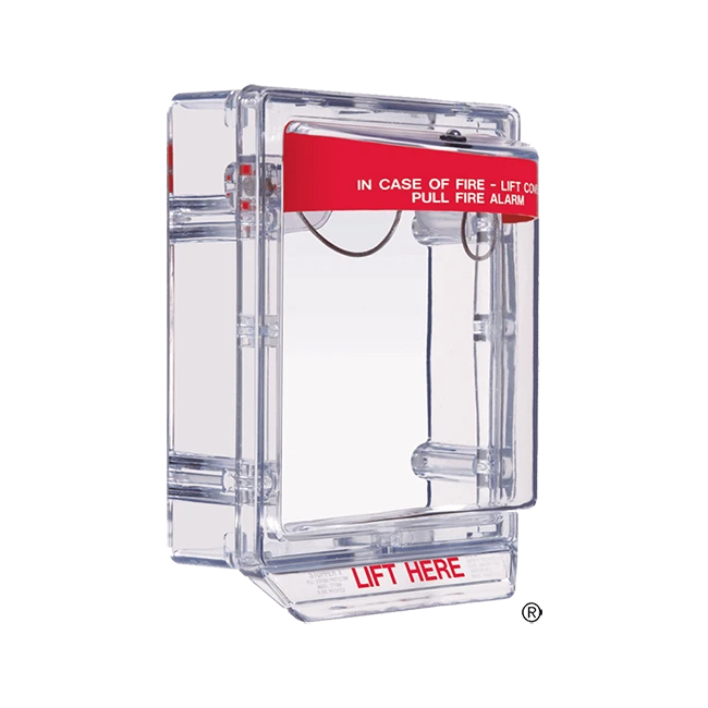 Couvercle Stopper II sans alarme locale, mais avec instructions en anglais pour station manuelle en surface