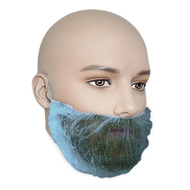 Blue beard net, 100 units. Blue beard net, 100 units.