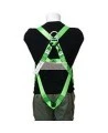 Peakwors compliance polyester safety harness, class A, one D-ring and pass-thru buckles , one size fit all..