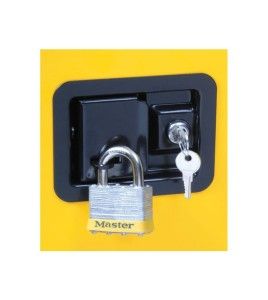 Armoire murale 12 gallons US (45 L) pour liquides inflammables, conforme FM, NFPA et OSHA.