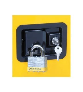 Armoire murale 12 gallons US (45 L) pour liquides inflammables, conforme FM, NFPA et OSHA.