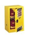 Armoire murale 12 gallons US (45 L) pour liquides inflammables, conforme FM, NFPA et OSHA.
