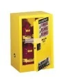 Armoire murale 12 gallons US (45 L) pour liquides inflammables, conforme FM, NFPA et OSHA.