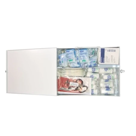 Trousse de premiers soins avec contenu fédéral type C (20 employés et plus).