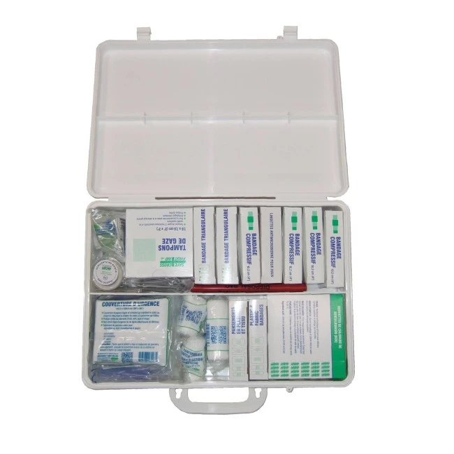 First aid kit meets CAN/CSA Z1220-17 low risk for 26 to 50 workers First aid kit meets CAN/CSA Z1220-17 low risk for 26 to 50 workers