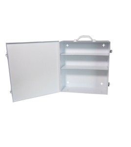 Boîtier vide en métal pour trousse de premiers soins TR04E