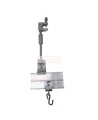 Steel threaded rod 3/8 in, sold by linear foot, length to be specifed