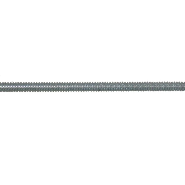 Steel threaded rod 3/8 in, sold by linear foot, length to be specifed