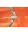 Stretcher folding in two, 206 x 55 x 14 cm (81 x 21.5 x 5.5 in).