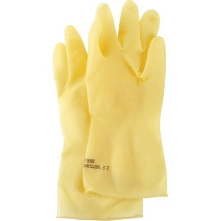 Marigold Industrial natural rubber latex glove, 17 mils thick, 13