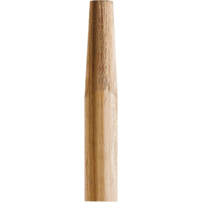 Manche en bois, Pointe Conique, 1-1/8" diamètre, 60 po de longueur, par unité Manche en bois, Pointe Conique, 1-1/8" diamètre, 60 po de longueur, par unité