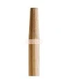 Wooden handle, tapered tip, 1-1/8" diameter, 60" long, sold by unit
