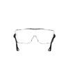 3M OX protective eyewear with DX anti-fog treated clear polycarbonate lens for over-the-glass coverage for prescription glasses.