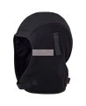 Black flame resistant quilted hard hat liner