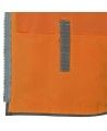 High-visibility orange surveyor vest with 12 pockets class 2 level 2