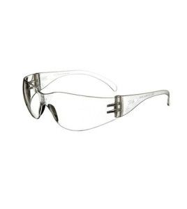Lunette de sécurité Virtua Max par 3M. Lentille de polycarbonate clair recouvert d'un revêtement antibuée. Homologué CSA.