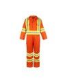 Terra ® unlined high-visibility orange coverall, sold individually in sizes small (S) to 5XL