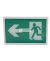 Luminaire au tritium 15 ans avec pictogramme running man