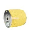 3-strand yellow industrial polypropylene rope, 3/8" diameter, 2000' long, Barry Boulerice A1PY038X2000