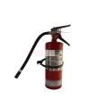Fire extinguisher hose strap for 3/8 in diameter hose 5 lb