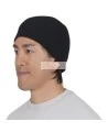Acrylic beanie, black, one size fits all, made in China, sold individually