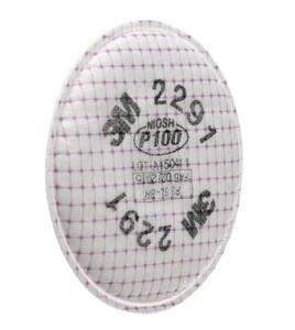 Filtre perfectionné P100 de 3M™ avec protection contre certaines particules à base d’huile et exemptes d’huile, vendu à la paire