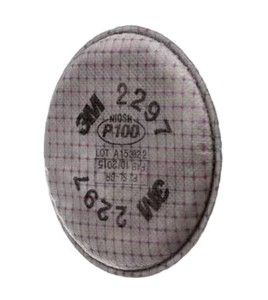 Filtre P100 2297 de 3M™ avec protection contre les concentrations nuisibles de vapeurs organiques, vendu à la paire
