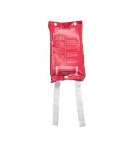 Couverture ignifuge anti-feu en fibre de verre tissée, 4 X 4 pi, vendue à l’unité