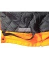 Combinaison en coton orange haute visibilité doublée de polyester, Terra, vendu à l’unité de la grandeur petit (P) à 5XL