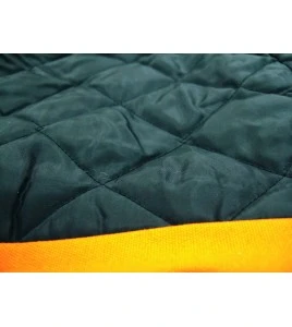 Terra high-visibility orange cotton coverall with polyester lining, sold individually in sizes small (P) to - 5XL