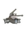 Gate-wye individual control valve, quick-connect inlet and two quick-connect outlets